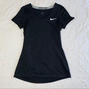 Nike Pro Dri-Fit V-neck tee